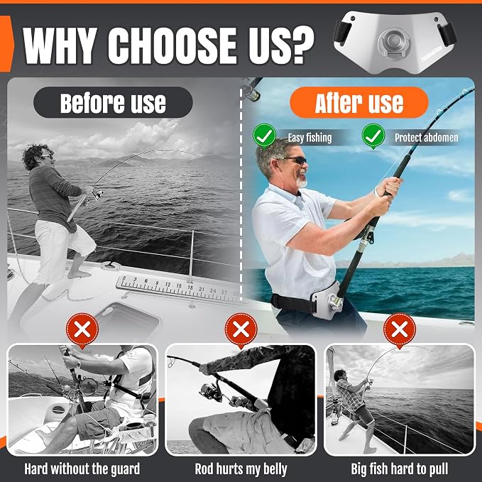 Fishing Belt Adjustable Belt Aluminum Protective plate Padded Waist Support for Fighting