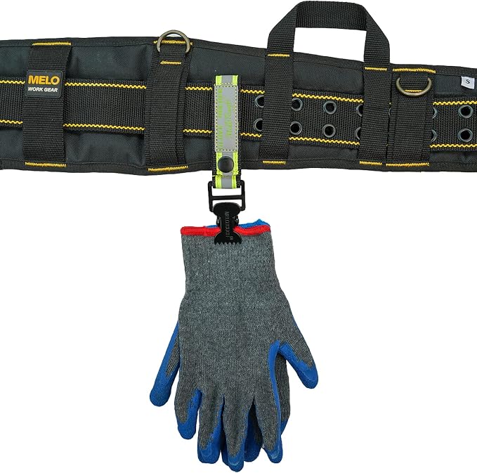 MELOTOUGH Work Glove Holder Glove Strap Quick Leash With Alligator Clip…