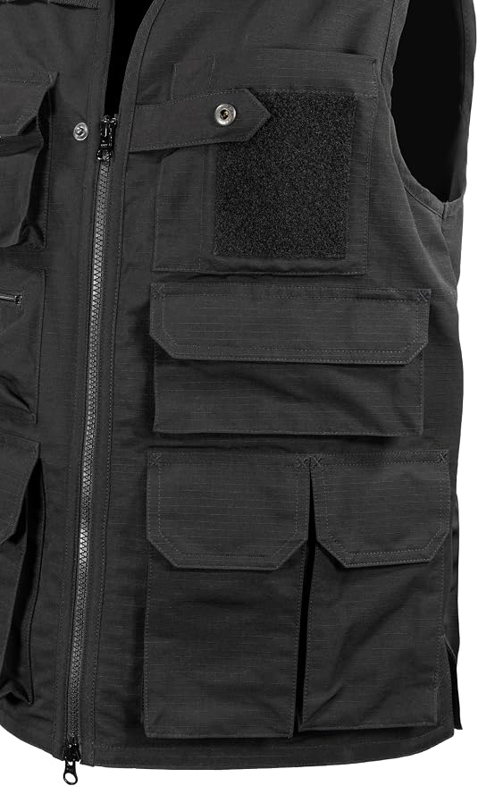 Edgetec Outdoor Utility Vest, Fishing, Hunting, Tactical Ripstop