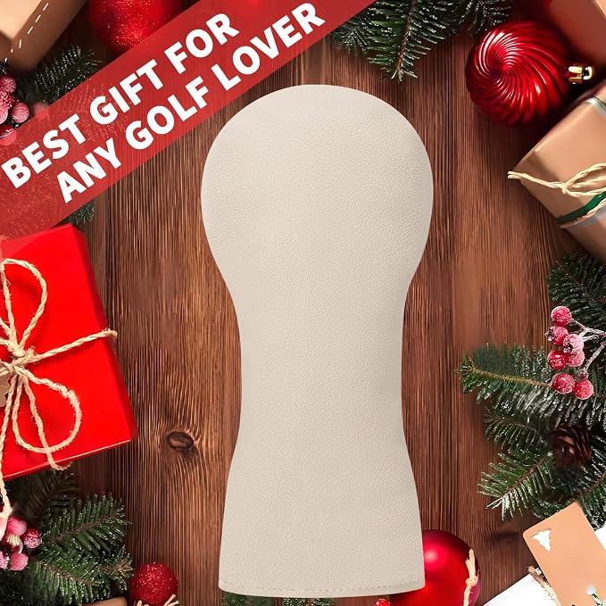 Golf Club Covers for Driver, Fairway, Hybrids - Golf Driver Headcover/Golf Fairway Wood Head Cover/Hybrid Headcover for Men/Women Golfer
