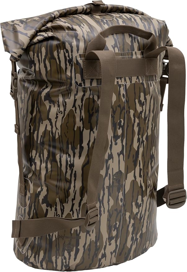 ALPS OutdoorZ Ducks Unlimited Guardian Backpack Dry Bag, 50L, Mossy Oak Original Bottomland