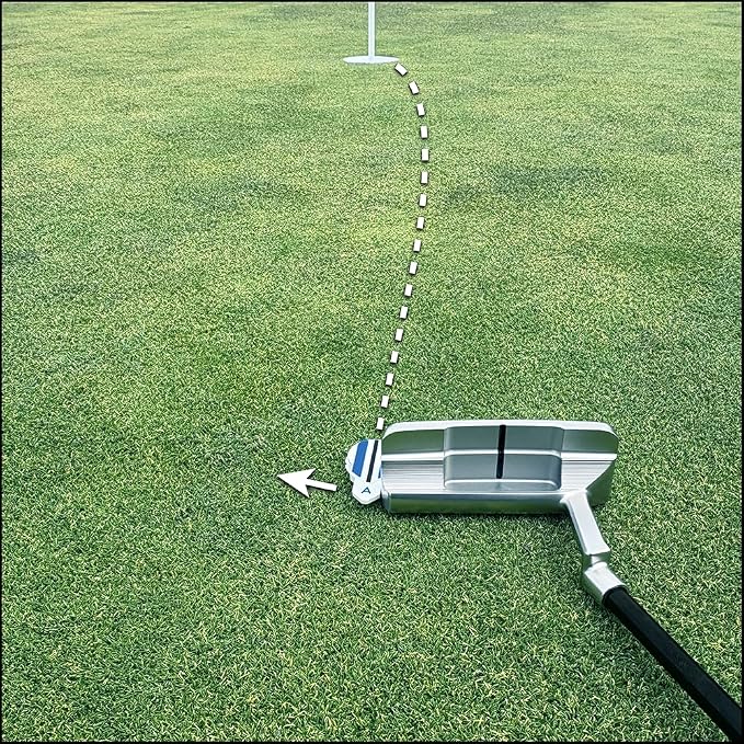 Putting Alignment Aid Tool - Golf Ball Marker - Rotate to Aim - Golf Gift Accessory for Men & Women Golfers - USGA Compliant