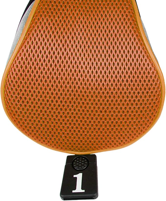 Andux 3pcs/Set Golf 460cc Driver Wood Club Head Covers Long Neck | for Driver Fairway Wood with Interchangeable No. Tags Mesh Breathable material Coloured Piping Pull-On Closure