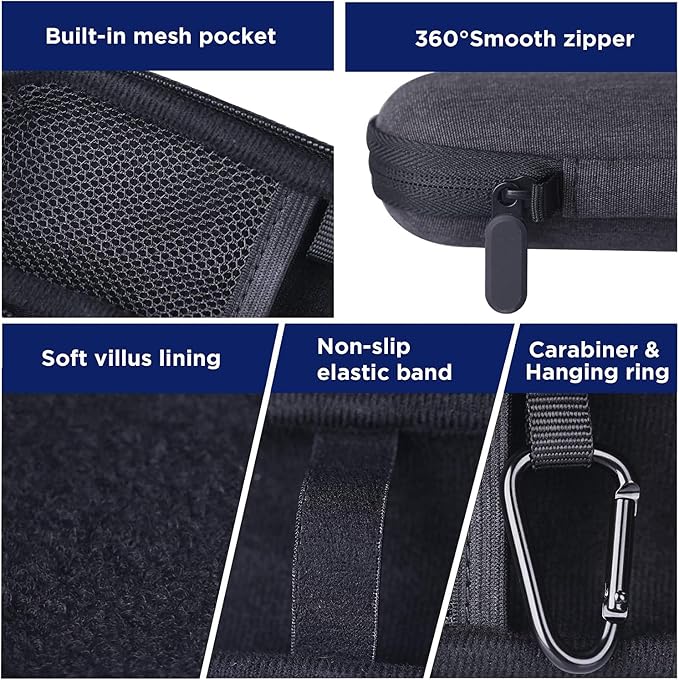 Membrane Solutions Personal Water Filter Straw (Pack of 4) Bundle with 2 Pieces Carry Case for Portable Travel and Storage