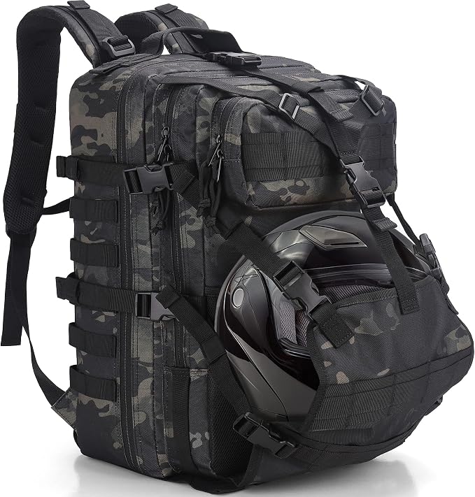 Motorcycle Helmet Backpack Bag for Men with Hard Hat Carrier/Storage, Riding Backpack, Motorcycle Accessories/Gifts
