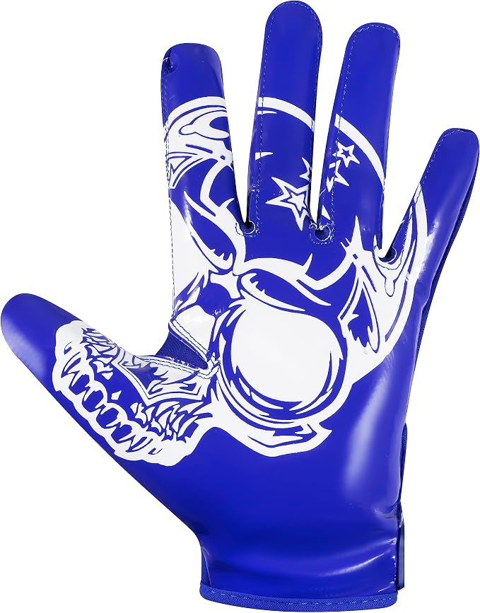 Glorious Traders Adult & Youth Football Gloves - Ultimate Performance Booster with Super Sticky Grip