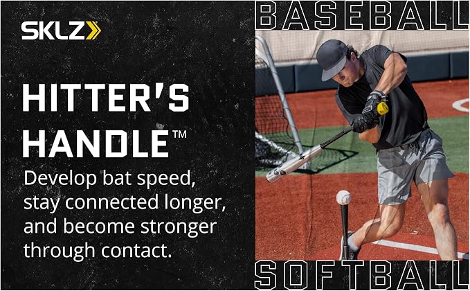 SKLZ Hitter's Handle Weighted Swing Knob for Baseball and Softball