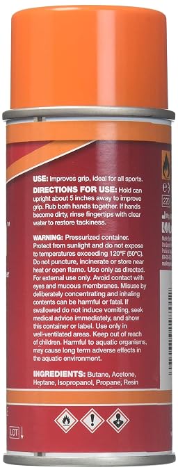 Mueller-190701 Stickum Spray Grip Enhancer, Aerosol, 4-Ounce