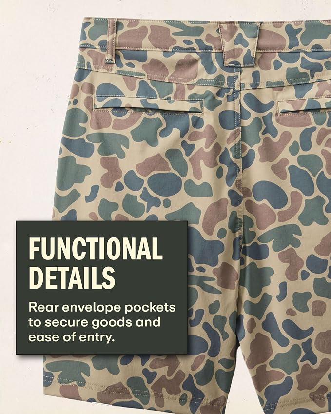 Field & Stream Men's Slinger Nylon Performance Fishing Shorts, 9 Inch Inseam