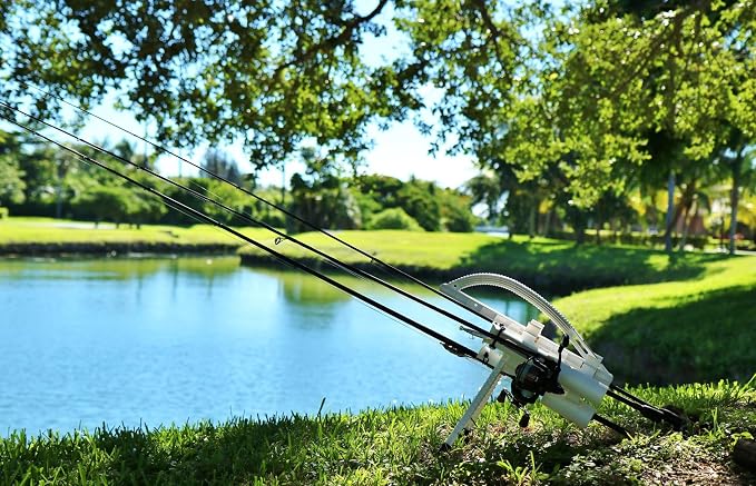 Rod-Runner Fishing Rod Rack - Express 3 Fishing Rod Carrier - White
