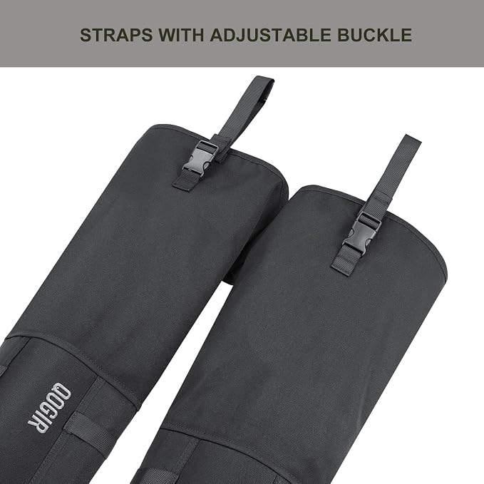skiguard Snake Gaiter Chaps for Hunting: Snake Bite Protection for Ankle to Thigh Snake Chap, Waterproof Snake Gaiter for Men