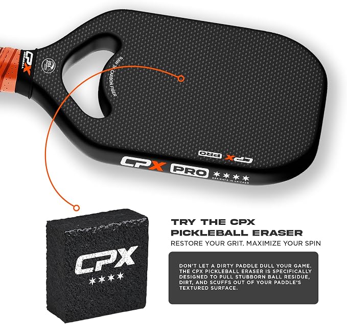 Paddle Eraser – Premium Grip Cleaner for Improved Control, Durable