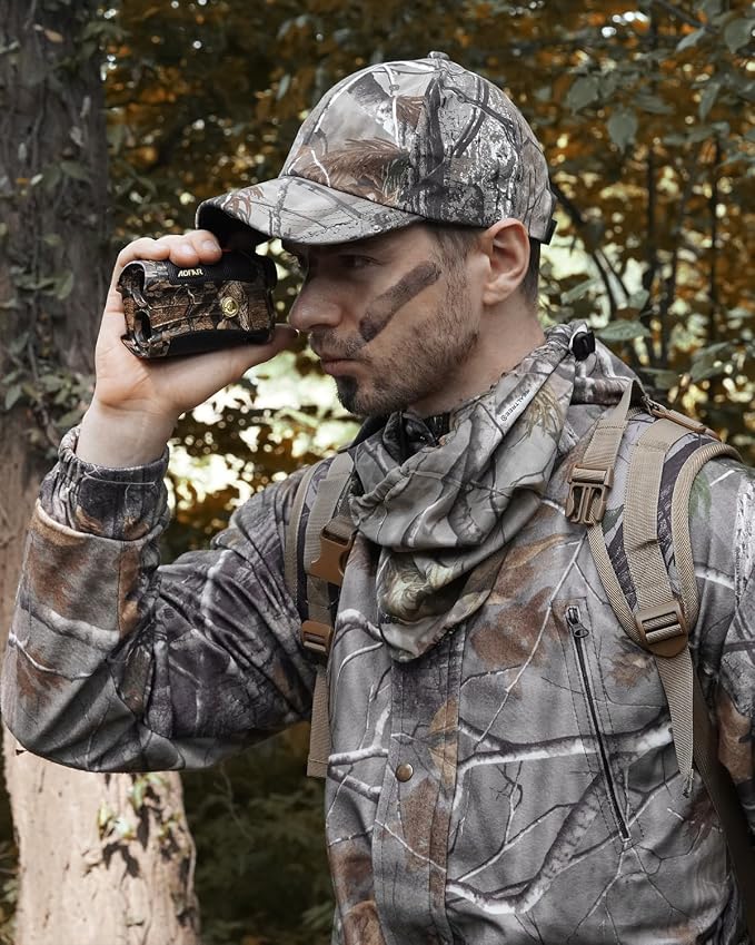 AOFAR HX-1200T Range Finder for Hunting Archery, 1200 Yards with Angle and Horizontal Distance, Shooting Wild Waterproof Coma Rangefinder, 6X 25mm, Range and Bow Mode, Free Battery Gift Package