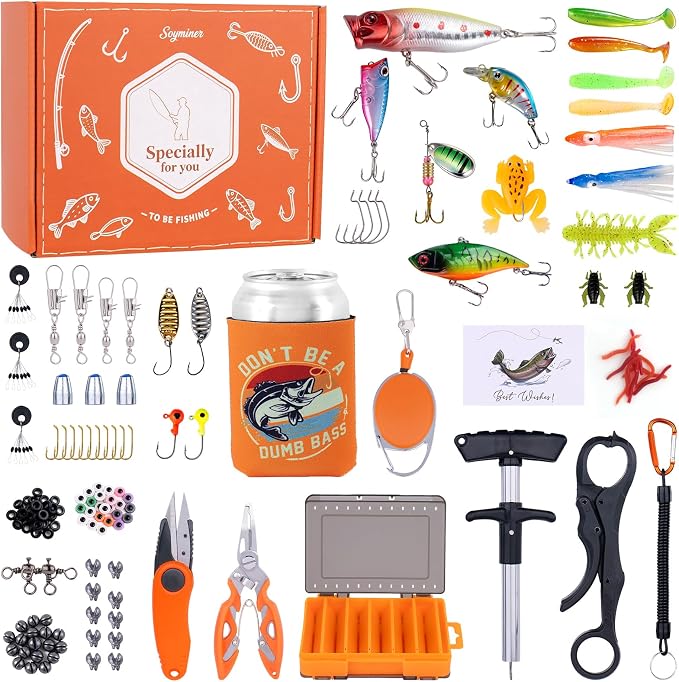 Ithmahco Fathers Day Fishing Gifts for Men Dad Unique, Funny Gifts for Fisherman Who Has Everything, Mens Fishing Gift for Birthday, Unique Gift for Fisherman Daddy Grandpa Brother Teen Boys