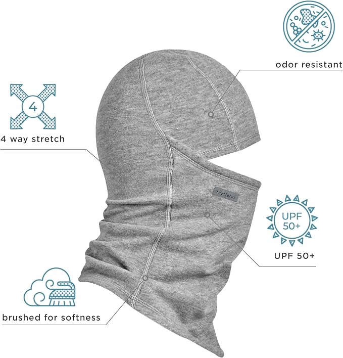 Turtle Fur Luxe Quantum Balaclava Face Mask Hood Neck Warmer