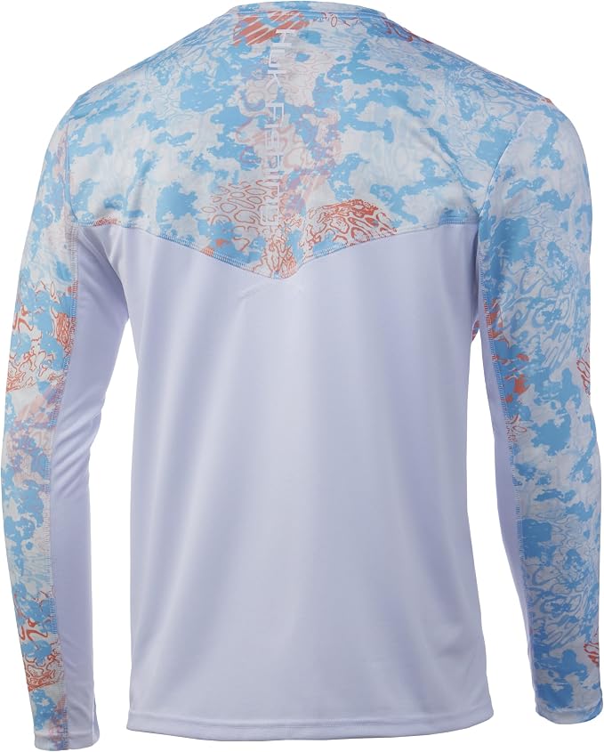 HUK Men's Icon X Long Sleeve Shirt, Performance Fishing Shirt