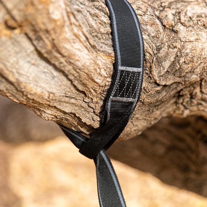 Squirrel Products Two Nylon Tree Swing Hanger Straps - 10ft Each