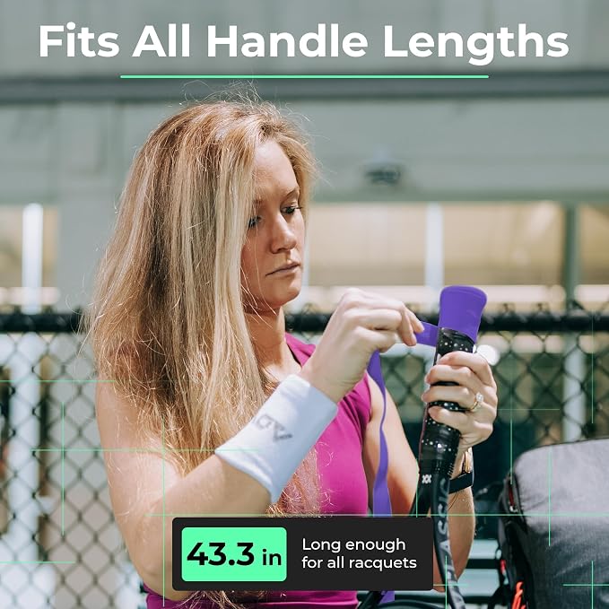 ADV Dry Tennis Overgrip Tape - 3, 6, 12, 30, 60 Pack - FeltTac Tennis Racket Grip Tape - Ultra Absorbent Tennis Grip Tape - Comfort Tennis Racket Grips - Tennis Grips Overgrip