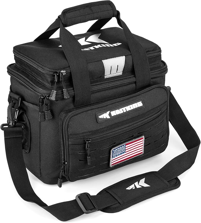 KastKing Fishing Tackle Bags - Saltwater & Freshwater Fishing Bags - Water Resistant, Padded Shoulder Strap - Gear Storage