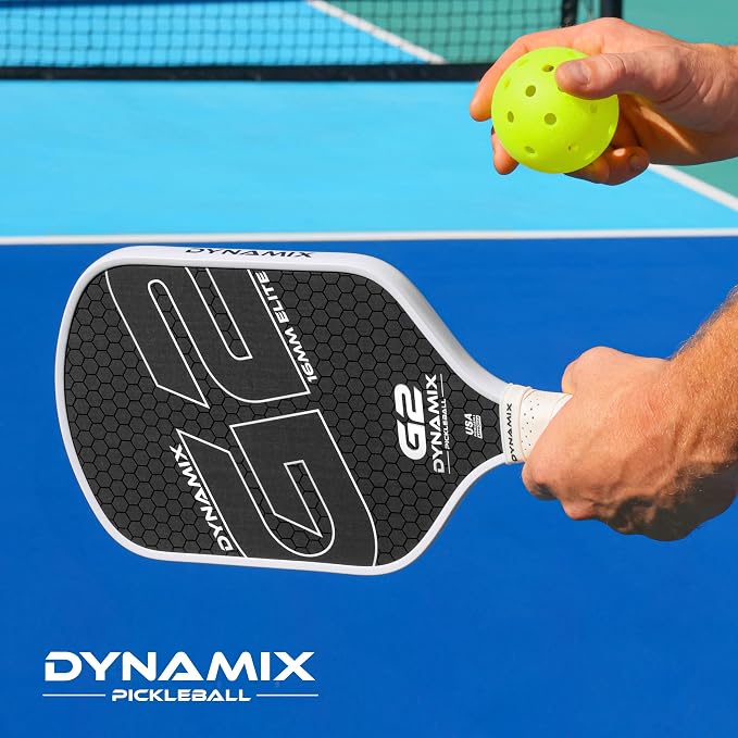 Carbon Fiber Pickleball Paddle 16mm G2, USAPA Approved Raw Carbon Gen2, Pro-Grade Thermoformed Pickleball Racket, Elite Pickle-Ball Paddle for Control, Power & Spin