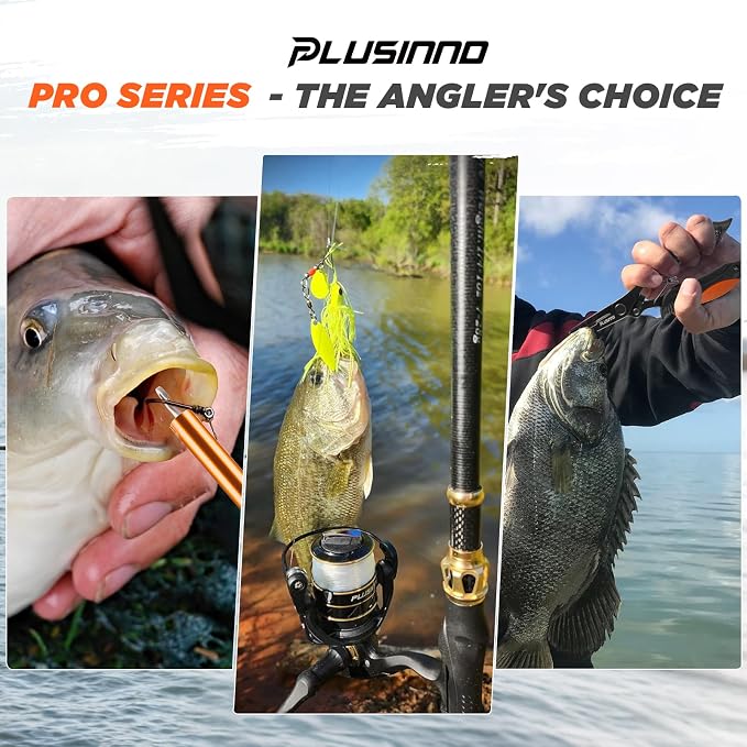 PLUSINNO Fishing Backpack with Fishing Floating Net, Fishing Gear, Tackle Boxes,Waterproof Fishing Tackle Bag, Fishing Gifts for Men