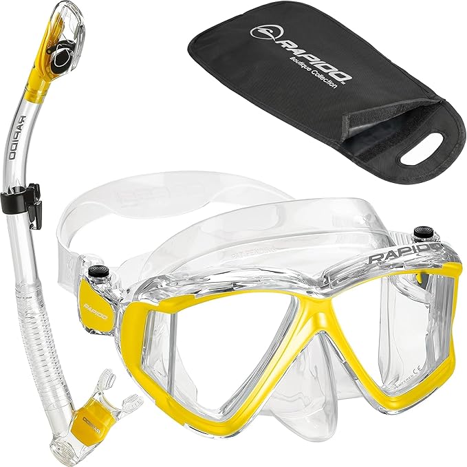 Rapido Panto-180 Four Lens Mask and Snorkel Combo