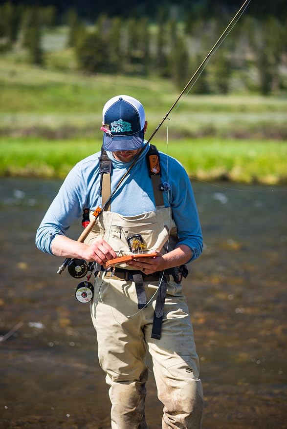 Cling Fishing Products Mag Grab Rod Rack Magnetic Fishing Rod Holder, Tippet Threader, Hook Keeper, Eye Cleaner for Fly Fishing