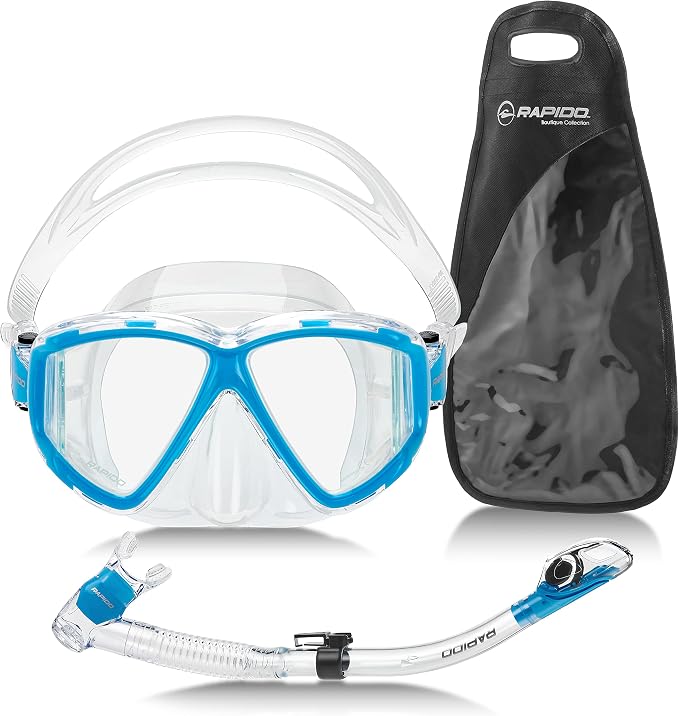 Rapido Panto-180 Four Lens Mask and Snorkel Combo