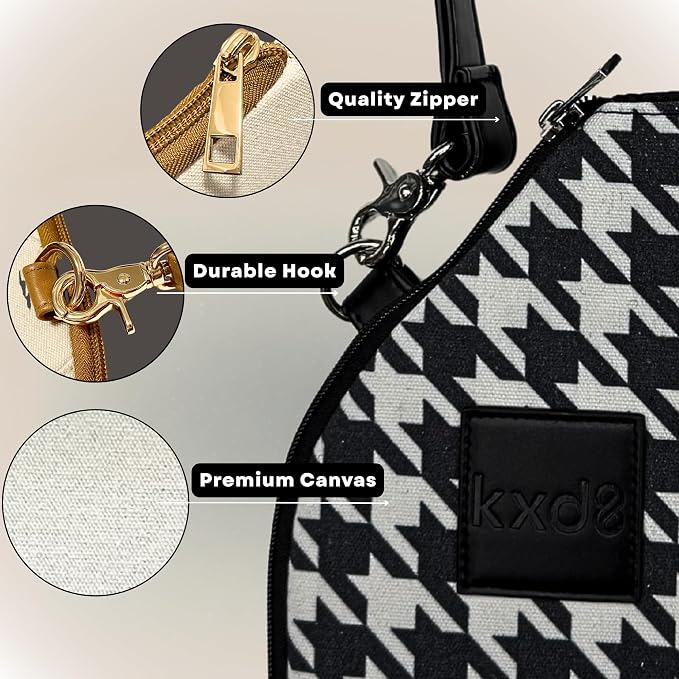 Pickleball Paddle Cover Crossbody bag with Adjustable Strap, Waterbottle holder, Ball Holder, Gifts for Women Men