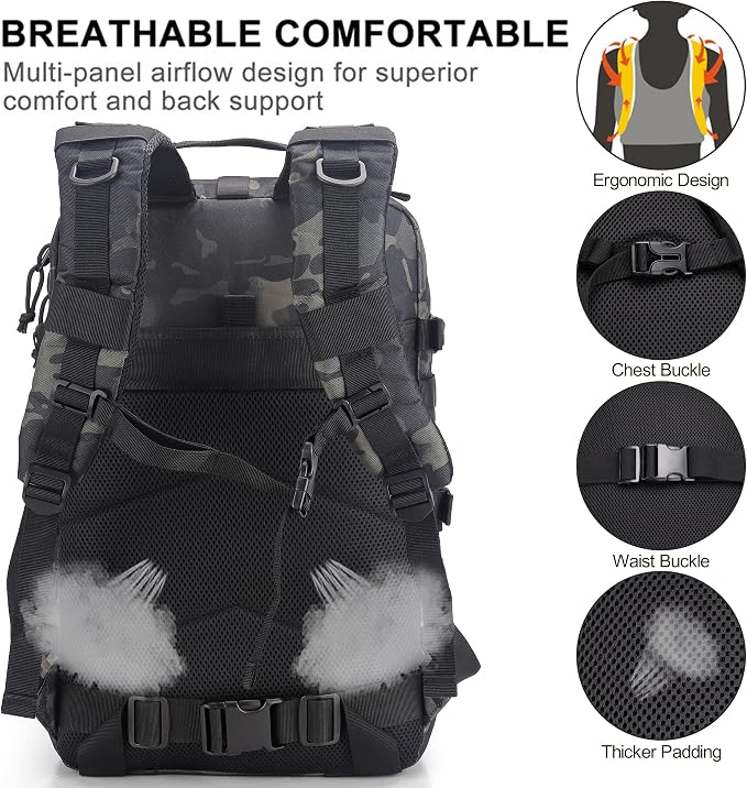 Motorcycle Helmet Backpack Bag for Men with Hard Hat Carrier/Storage, Riding Backpack, Motorcycle Accessories/Gifts