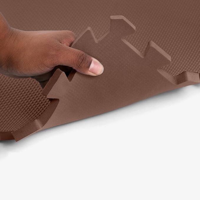 Flooring Inc's Puzzle Exercise Mats, EVA Foam Interlocking Floor Mats for Protective, Cushioned Workout Flooring for Home and Gym Equipment, Multiple Sizes & Colors