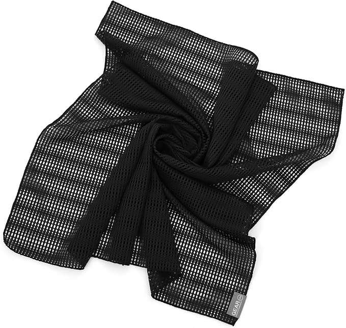 UNDERCONTROL Quick-Dry Mesh Scarf Lightweight Breathable Outdoor Bandana for Hiking, Running, Camping, Gorpcore Style Korea