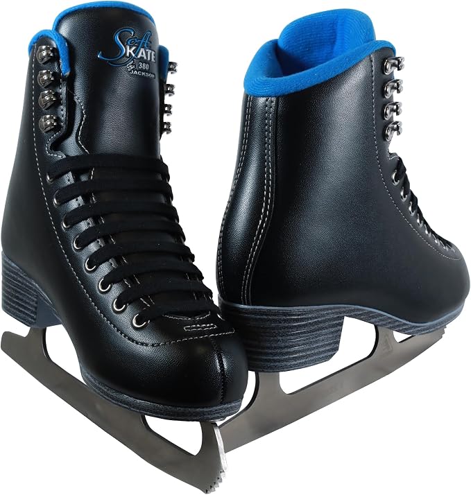 Jackson Ultima SoftSkate 380 Womens Ice Skates for Women/Kids | Comfortable Figure Skates for Ice Skating & Recreational Figure Skating, Ice Skates for Kids/Toddler Ice Skates-Medium Width