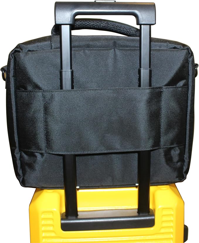 Scuba Diving Regulator Bag - Compact Durable Travel Storage with Suitcase Buckle, Detachable Shoulder Strap, Interior Hook-and-Loop Straps & Transparent Document Pocket for Gear Protection