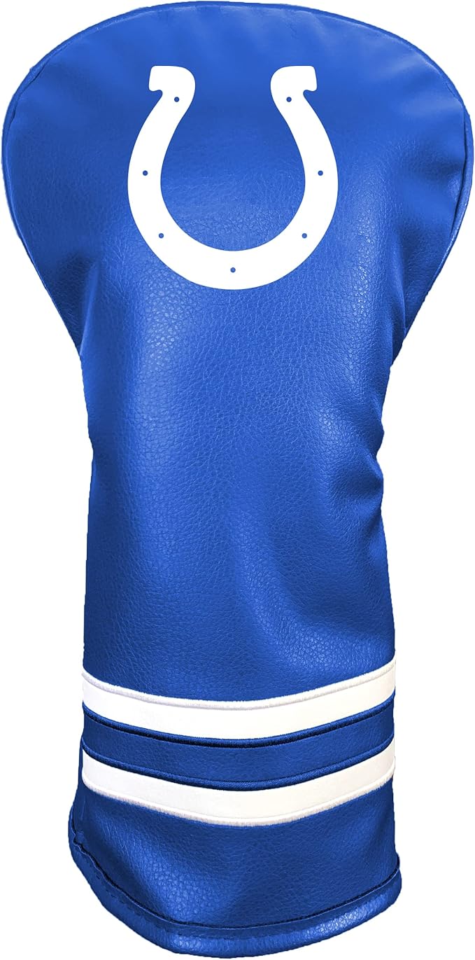 Team Golf NFL Vintage Driver Golf Club Headcover (Printed), Form Fitting Design, Retro Design with Fleece Lining for Extra Club Protection