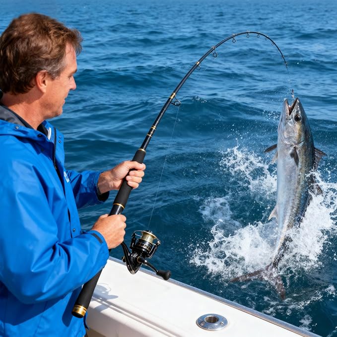 Fishing Rod and Reel Combo,Telescopic Fishing Pole with Fishing Lures,Suitable for Beginners and Universal in All Waters.