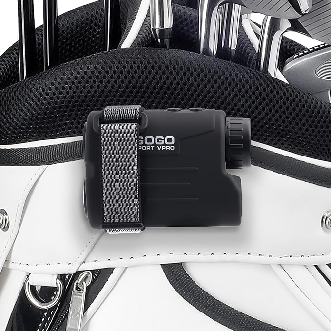 Gogogo Sport Vpro GS03 Laser Rangefinder & Universal Adjustable Magnetic Holder Mount Strap