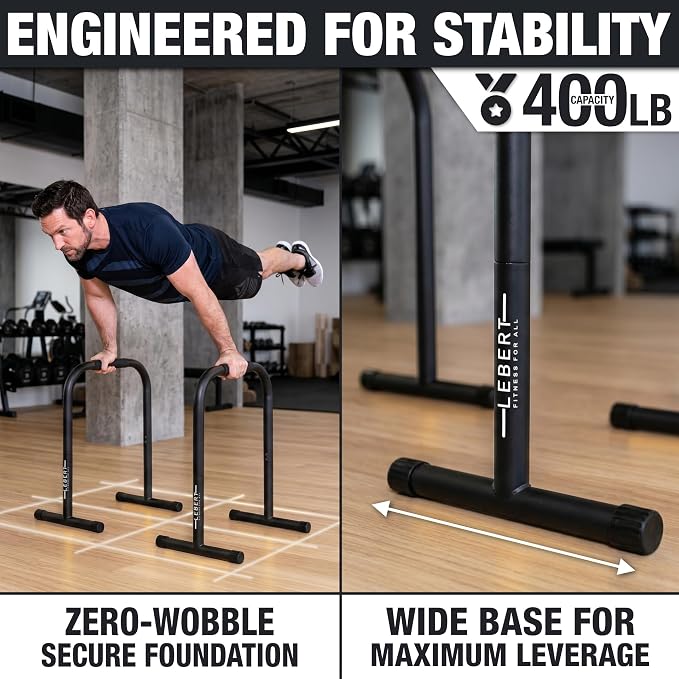 Lebert EQualizer Total Body Strengthener – Dip Station - Standard & XL
