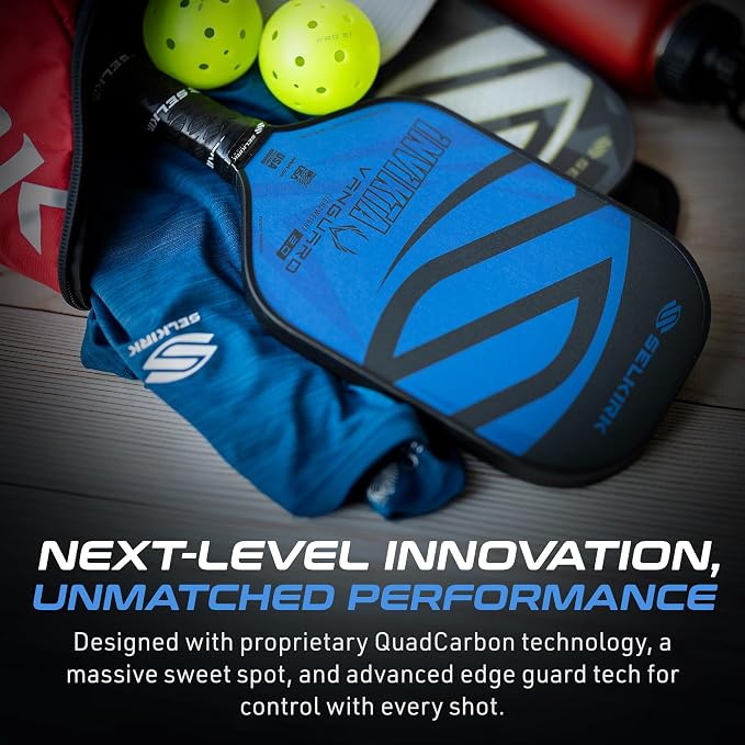 Selkirk Sport Vanguard Hybrid Pickleball Paddle | Carbon Fiber Pickleball Paddle with a Polypropylene X5 Core | Pickleball Rackets