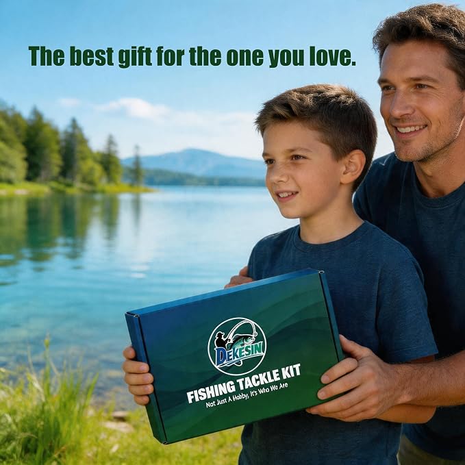 Elite Bass Fishing Tackle Box Kit - All-in-One Lure Set | Fully loaded with zero junk fillers. Premium Gear Gift for beginners, teens, Men, Dad, Weekend & Progressive Anglers