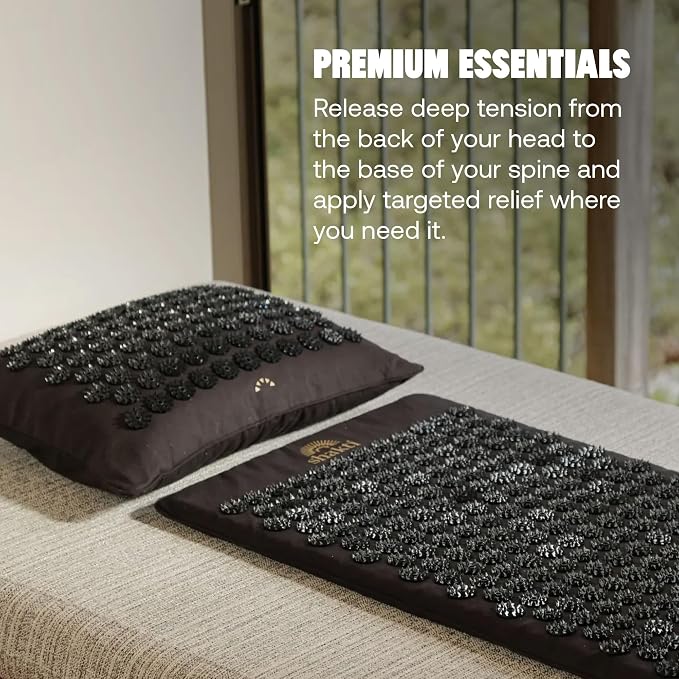 ShaktiMat Acupressure Mat for Relaxation, Massage Muscles, Aid Sleep & Unlock Inner Tension, Similar to Acupuncture, No Needles Required