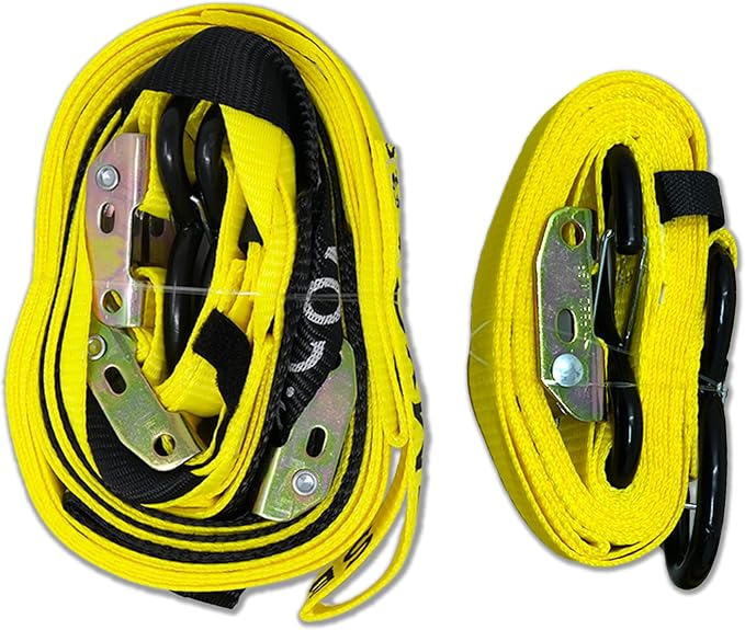 SecureMyCargo - Kayak & Paddleboard Truck Bed Strap – Fast 30‑Second Tie‑Down System for Pickups – Secure SUP, Canoe, or Kayak Without Ratchets or Knots – Standard Single‑Craft Strap System