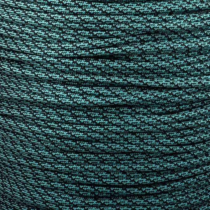 Paracord Planet 1/4 Inch ParaMax 1200lb Paracord – Strong Type IV Tactical Cord for Hiking, Camping, and Fishing