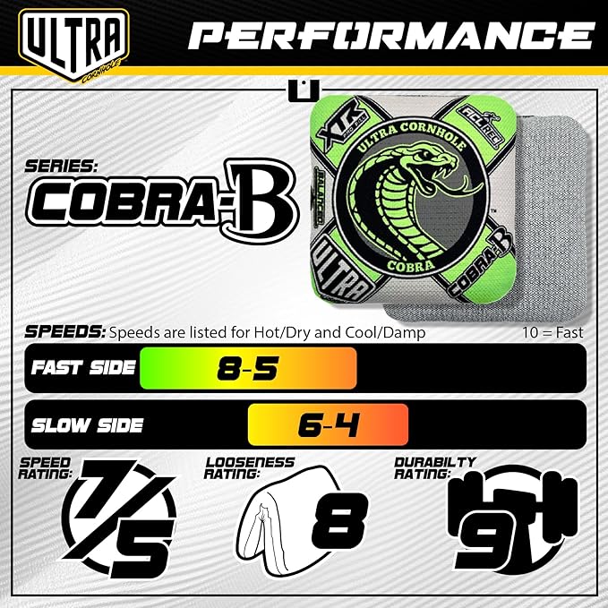 Bags Cobra-B Cornhole Bag Set - ACL Approved