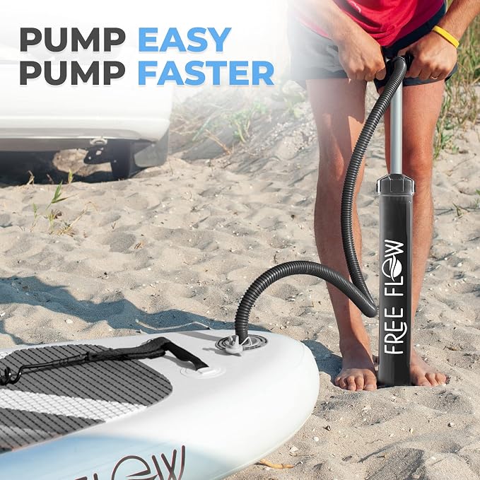 SUP Stand Up Paddle-board Hand-Powered Air Pump (for SereneLife Models: SLSUPB06, SLSUPB08, SLSUPB105, SLSUPB125, SLSUPB135, SLSUPB145)