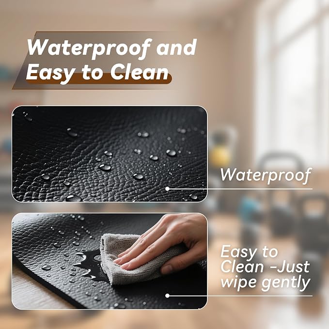 Walking Pad Mat – 68" x 24", 0.2" Thick Non-Slip Treadmill Mat for Carpet Floors & Hardwood, Shock Absorbing Exercise Mat & Under Treadmill Mat for Floor Protection in Home Gym