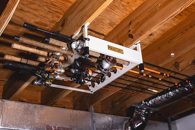 MAXXTUFF Ceiling-Mount Rod Holder