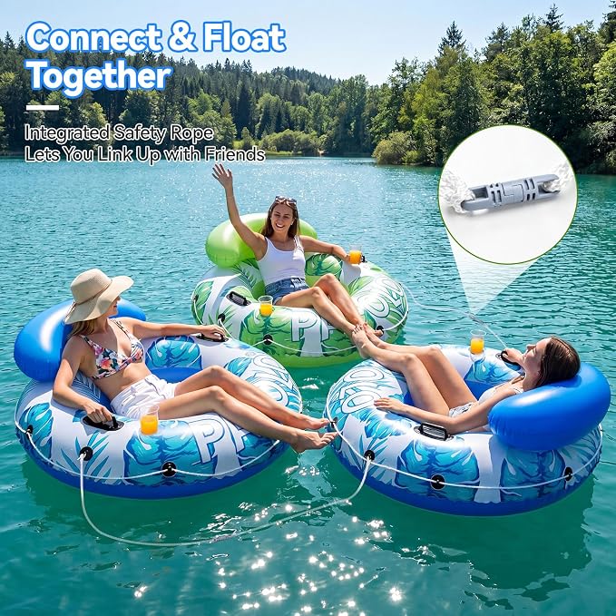 PAFOLO 53” & 56" Heavy Duty River Tubes for Adult