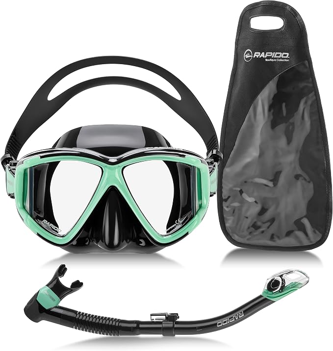 Rapido Panto-180 Four Lens Mask and Snorkel Combo