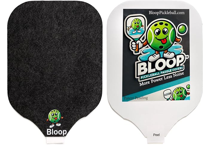 Bloop Pickleball Paddle Pads, Greatly Reduce Annoying Pop of Ball Hitting Paddle, Paddle Cover